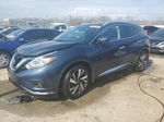 2018 Nissan Murano S Синий vin: 5N1AZ2MH2JN157745