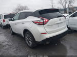 2018 Nissan Murano S White vin: 5N1AZ2MH2JN202019