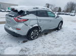 2017 Nissan Murano Sv Silver vin: 5N1AZ2MH3HN113621