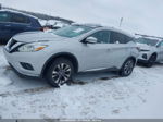 2017 Nissan Murano Sv Silver vin: 5N1AZ2MH3HN113621