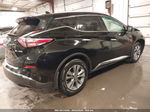 2017 Nissan Murano Sl Black vin: 5N1AZ2MH3HN120620