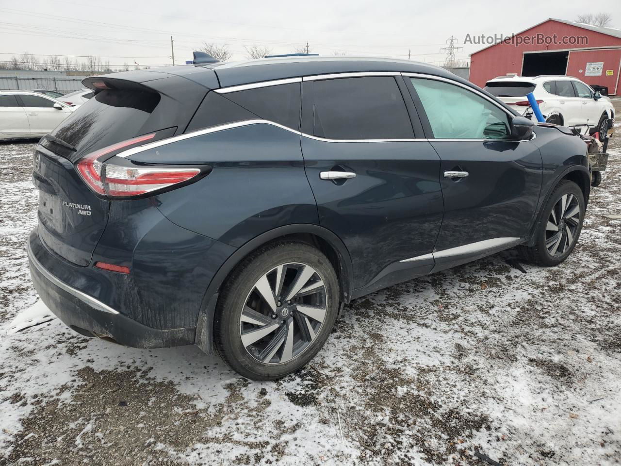 2017 Nissan Murano S Charcoal vin: 5N1AZ2MH3HN199898