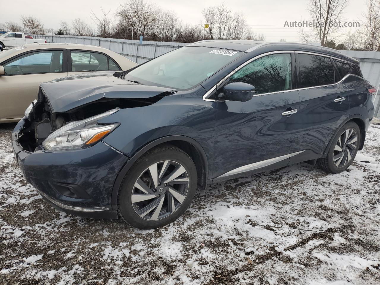 2017 Nissan Murano S Charcoal vin: 5N1AZ2MH3HN199898