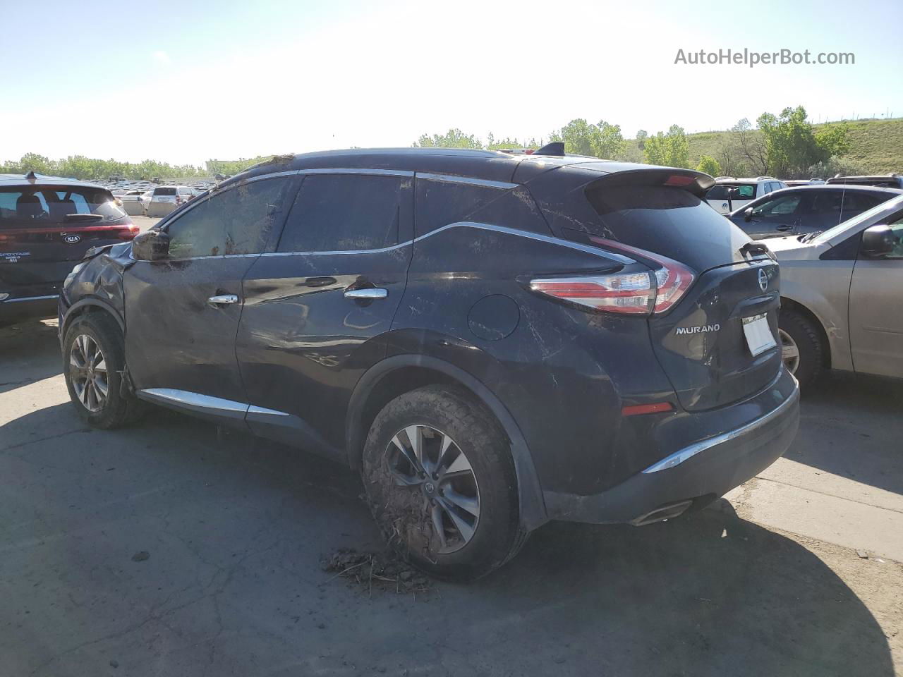 2018 Nissan Murano S Черный vin: 5N1AZ2MH3JN107582