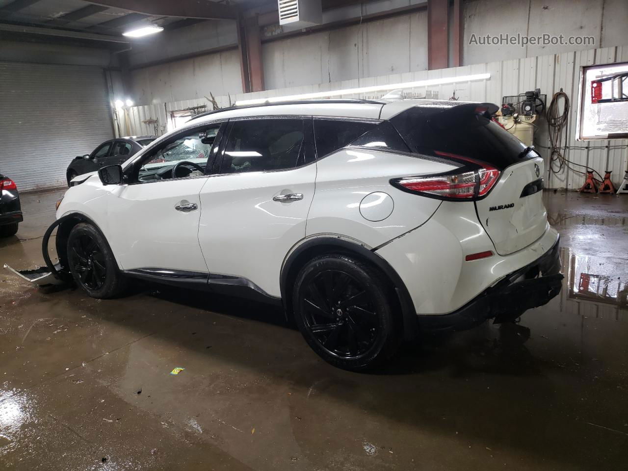 2018 Nissan Murano S White vin: 5N1AZ2MH3JN119179