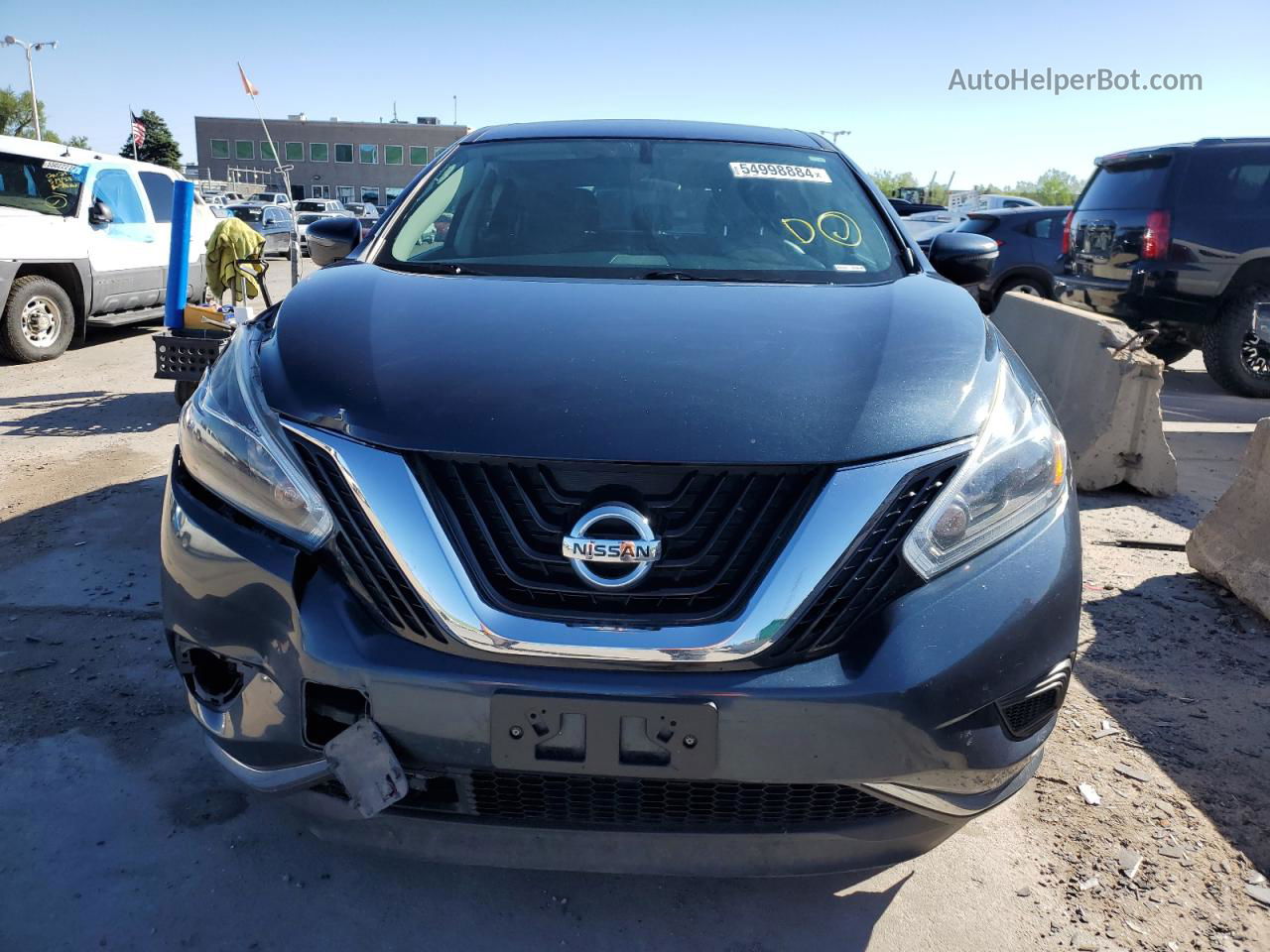 2018 Nissan Murano S Blue vin: 5N1AZ2MH3JN150058