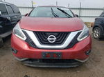 2018 Nissan Murano S Красный vin: 5N1AZ2MH3JN171282