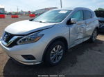 2018 Nissan Murano Sl Silver vin: 5N1AZ2MH3JN187062