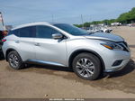 2018 Nissan Murano Sl Silver vin: 5N1AZ2MH3JN187062