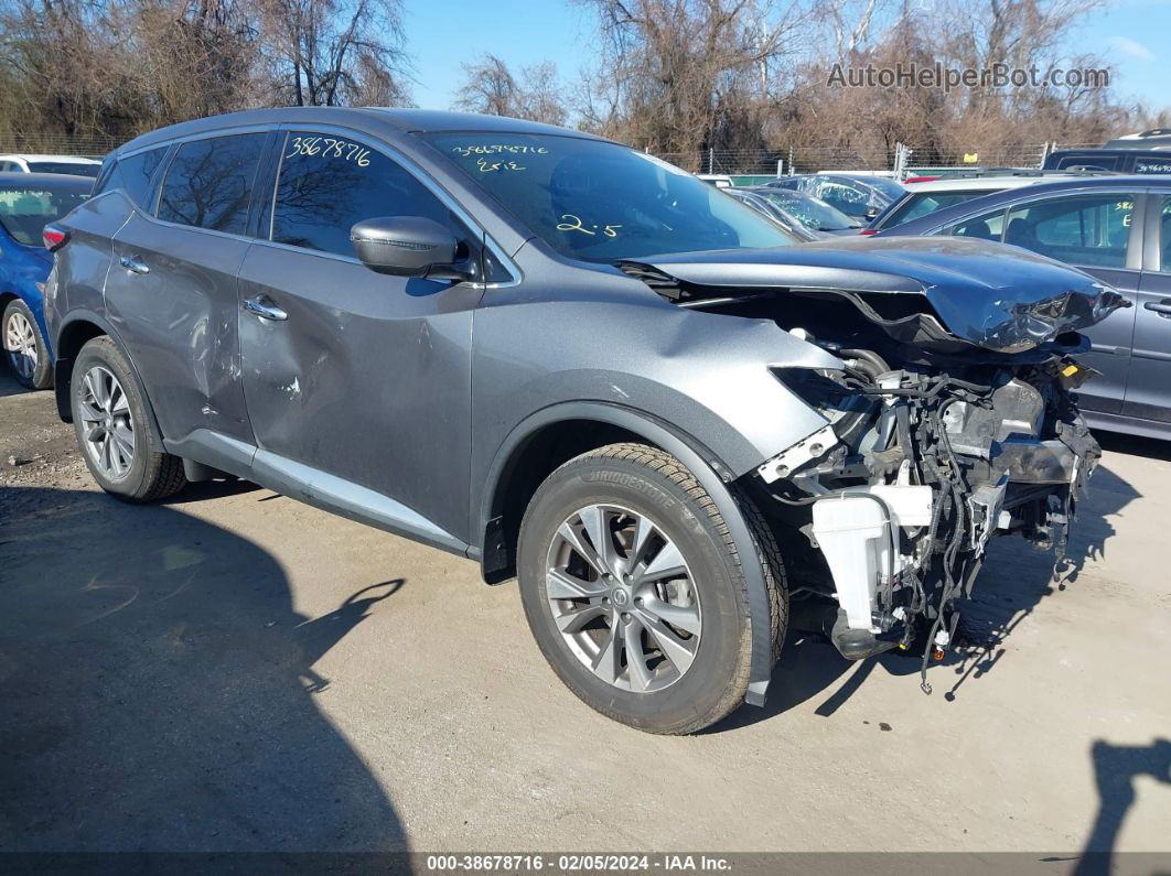 2017 Nissan Murano S Серый vin: 5N1AZ2MH4HN124157