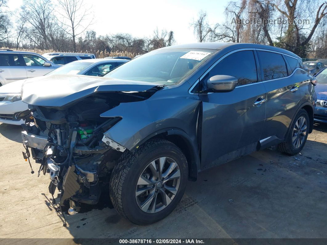 2017 Nissan Murano S Gray vin: 5N1AZ2MH4HN124157