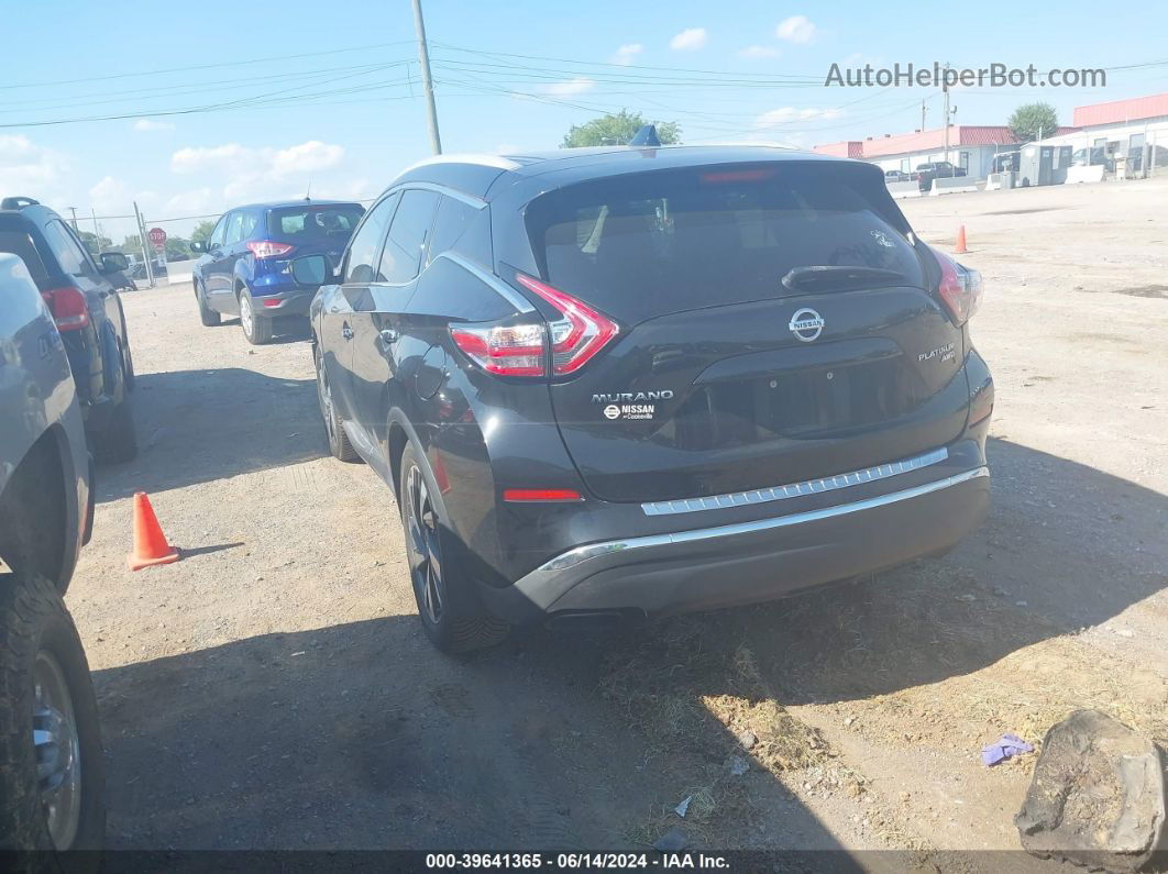 2017 Nissan Murano Platinum Black vin: 5N1AZ2MH4HN191860