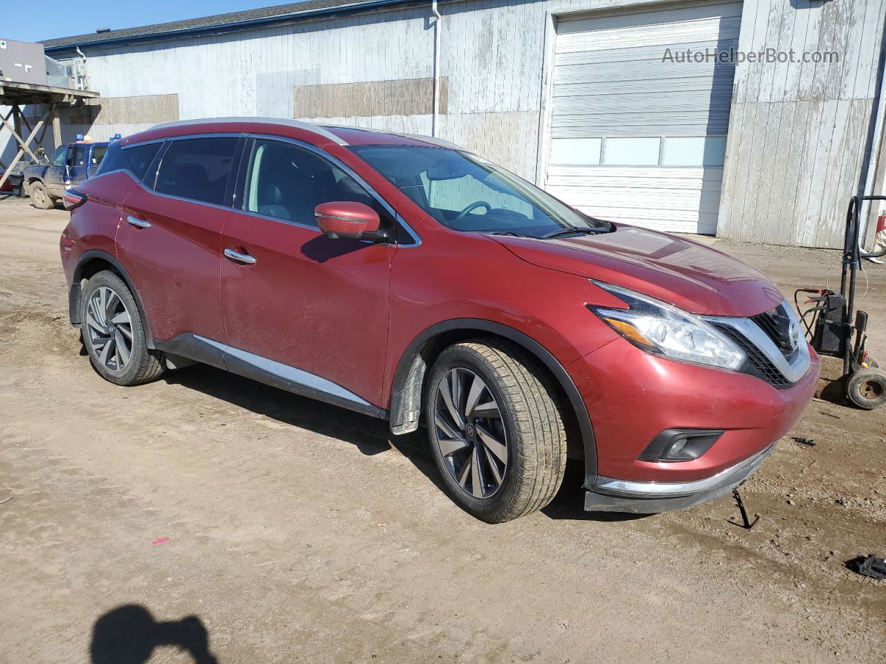 2017 Nissan Murano S Maroon vin: 5N1AZ2MH4HN204333