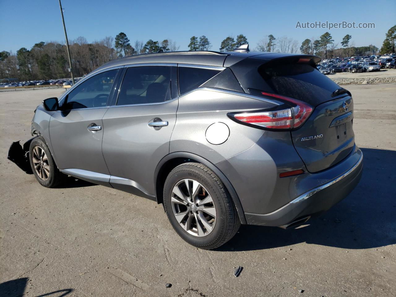 2018 Nissan Murano S Gray vin: 5N1AZ2MH4JN133253