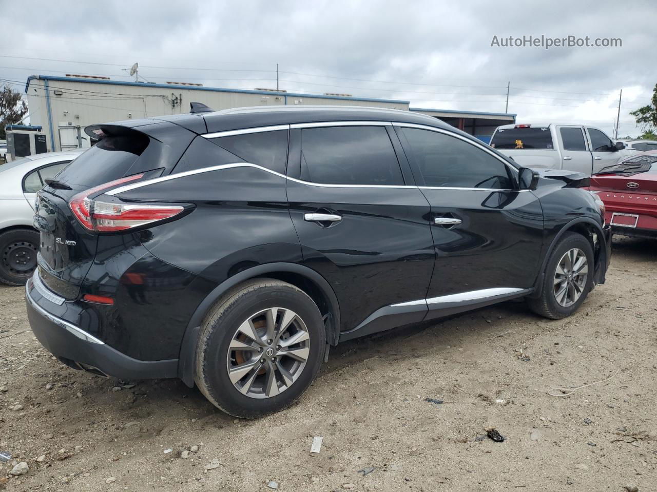 2018 Nissan Murano S Black vin: 5N1AZ2MH4JN162140