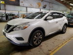 2017 Nissan Murano S White vin: 5N1AZ2MH5HN118383