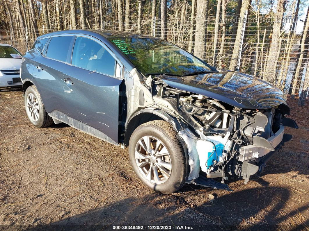 2018 Nissan Murano S Blue vin: 5N1AZ2MH5JN107115