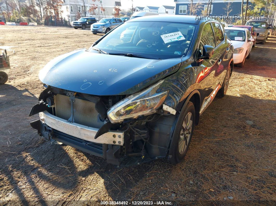 2018 Nissan Murano S Blue vin: 5N1AZ2MH5JN107115