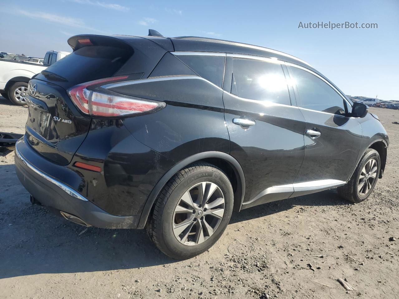 2018 Nissan Murano S Black vin: 5N1AZ2MH5JN108751