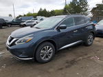 2018 Nissan Murano S Blue vin: 5N1AZ2MH5JN131463