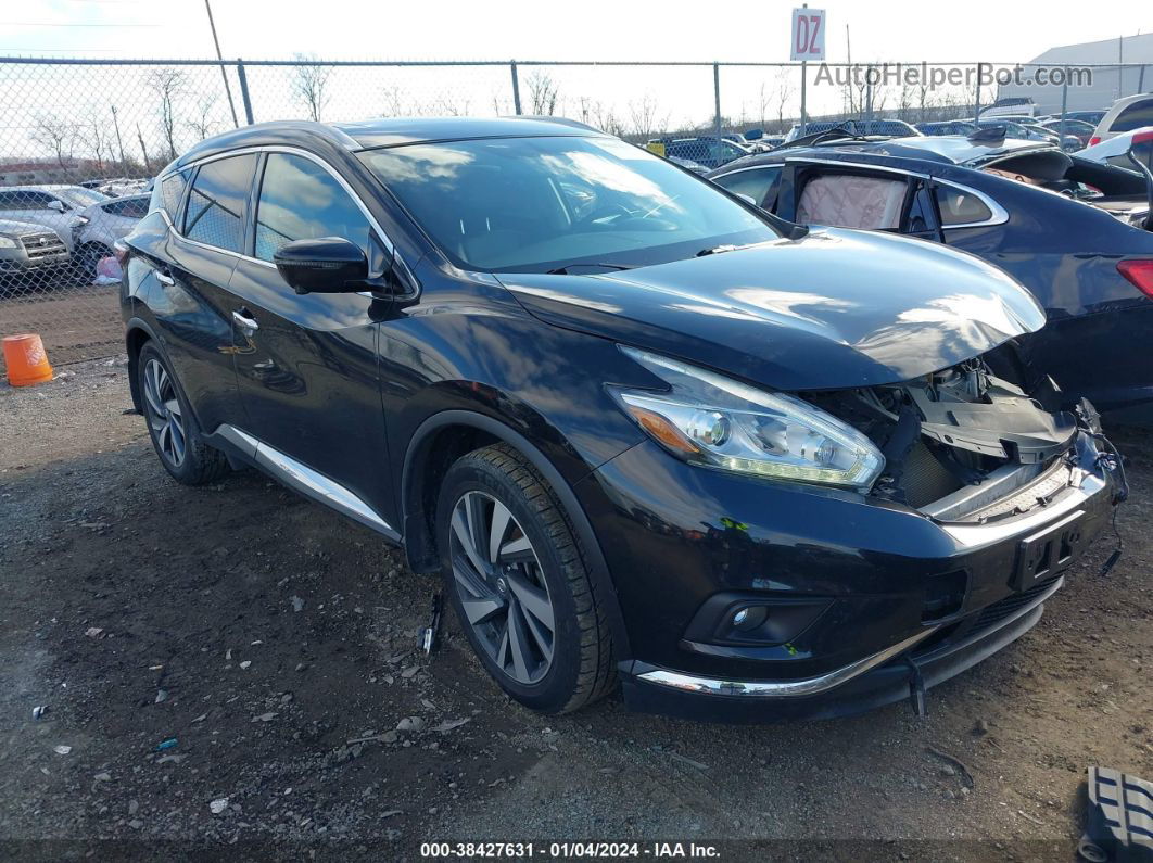 2018 Nissan Murano Platinum Black vin: 5N1AZ2MH5JN153866