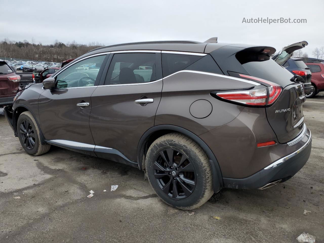 2018 Nissan Murano S Gray vin: 5N1AZ2MH5JN165080