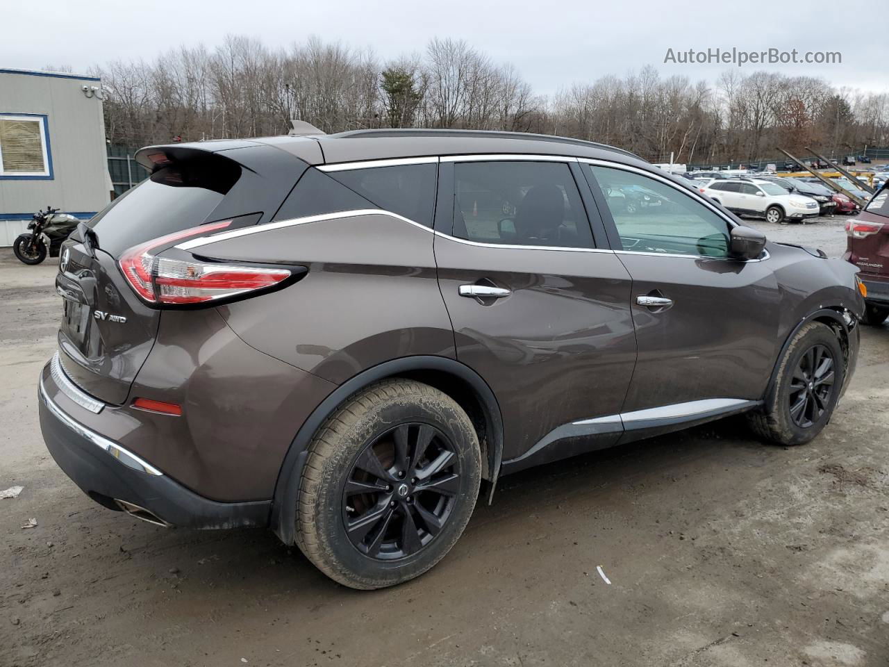 2018 Nissan Murano S Gray vin: 5N1AZ2MH5JN165080