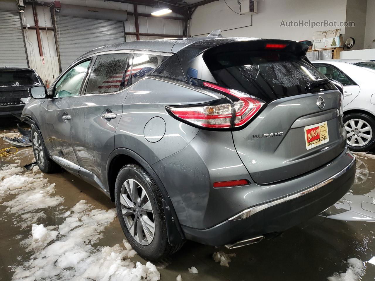 2018 Nissan Murano S Gray vin: 5N1AZ2MH5JN189993