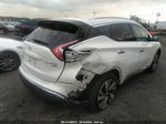 2017 Nissan Murano Platinum White vin: 5N1AZ2MH6HN105142