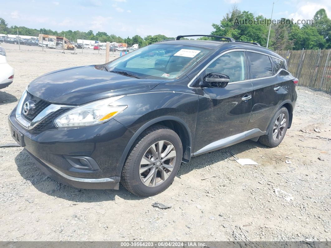 2017 Nissan Murano Sv Black vin: 5N1AZ2MH6HN108218