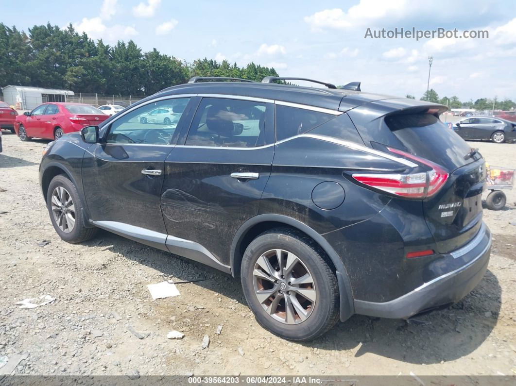 2017 Nissan Murano Sv Black vin: 5N1AZ2MH6HN108218