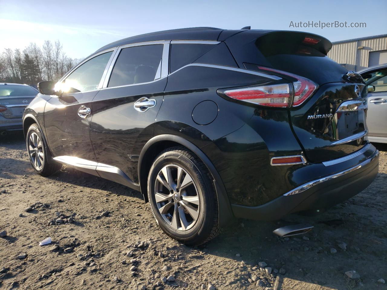 2017 Nissan Murano S Black vin: 5N1AZ2MH6HN113791