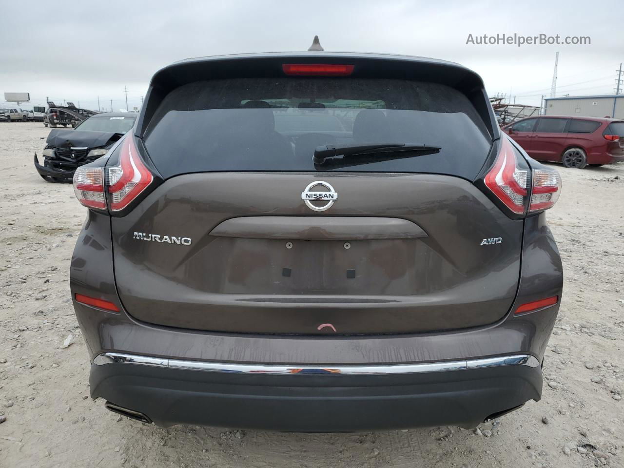 2017 Nissan Murano S Gray vin: 5N1AZ2MH6HN172260