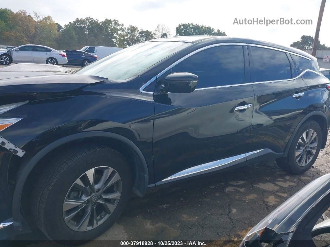 2017 Nissan Murano S Black vin: 5N1AZ2MH6HN173277