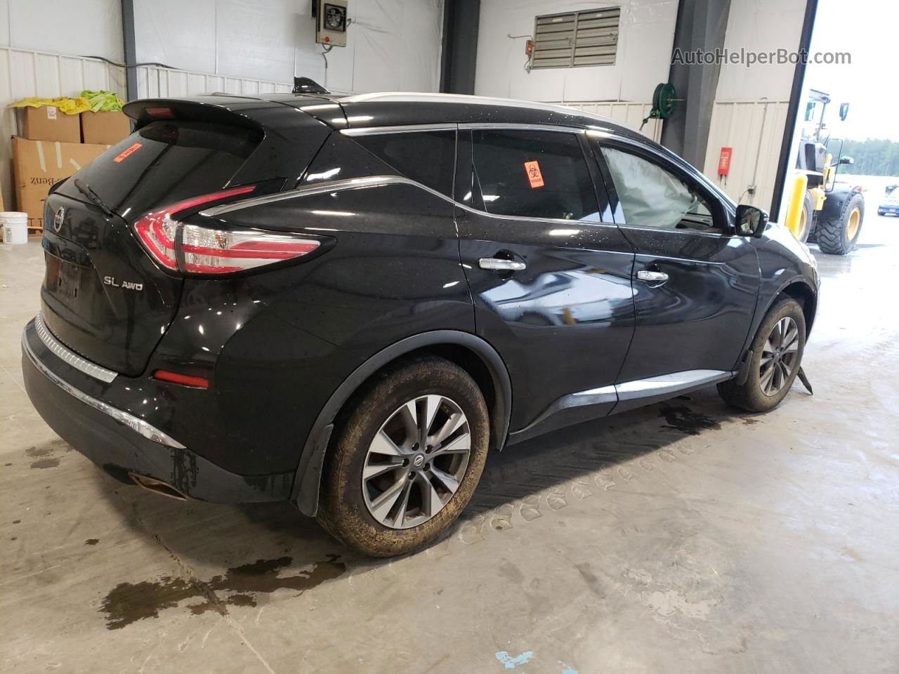 2018 Nissan Murano S Black vin: 5N1AZ2MH6JN106880