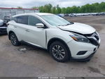 2018 Nissan Murano S White vin: 5N1AZ2MH6JN120763