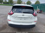 2018 Nissan Murano S White vin: 5N1AZ2MH6JN120763