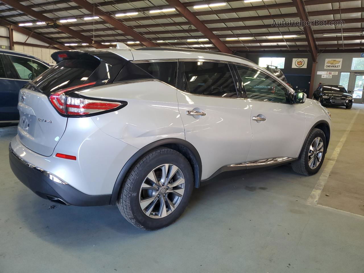 2018 Nissan Murano S Серебряный vin: 5N1AZ2MH6JN126529