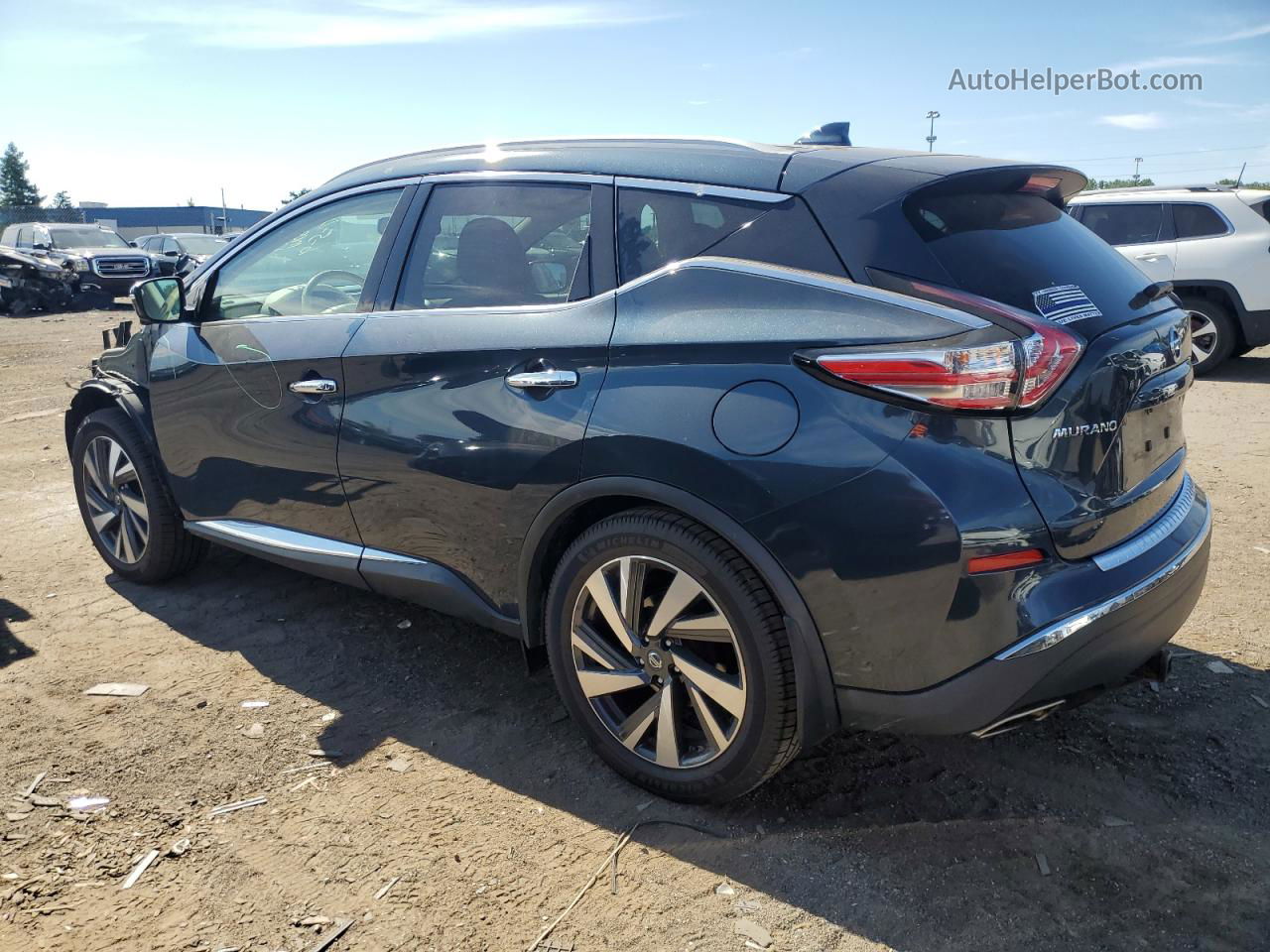 2018 Nissan Murano S Black vin: 5N1AZ2MH6JN137885