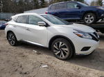 2018 Nissan Murano S White vin: 5N1AZ2MH6JN143699