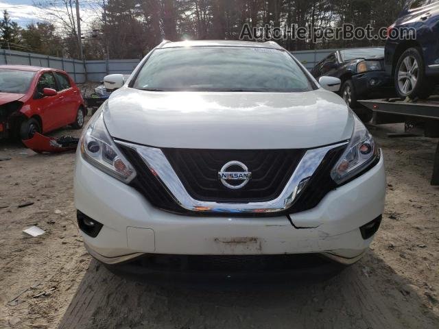 2018 Nissan Murano S Белый vin: 5N1AZ2MH6JN143699