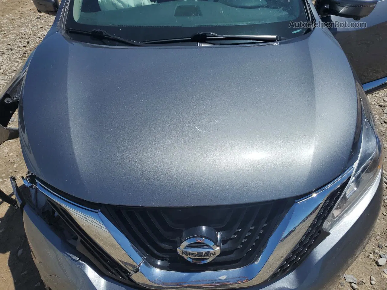 2018 Nissan Murano S Gray vin: 5N1AZ2MH6JN153147