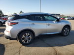 2018 Nissan Murano S Silver vin: 5N1AZ2MH6JN184415