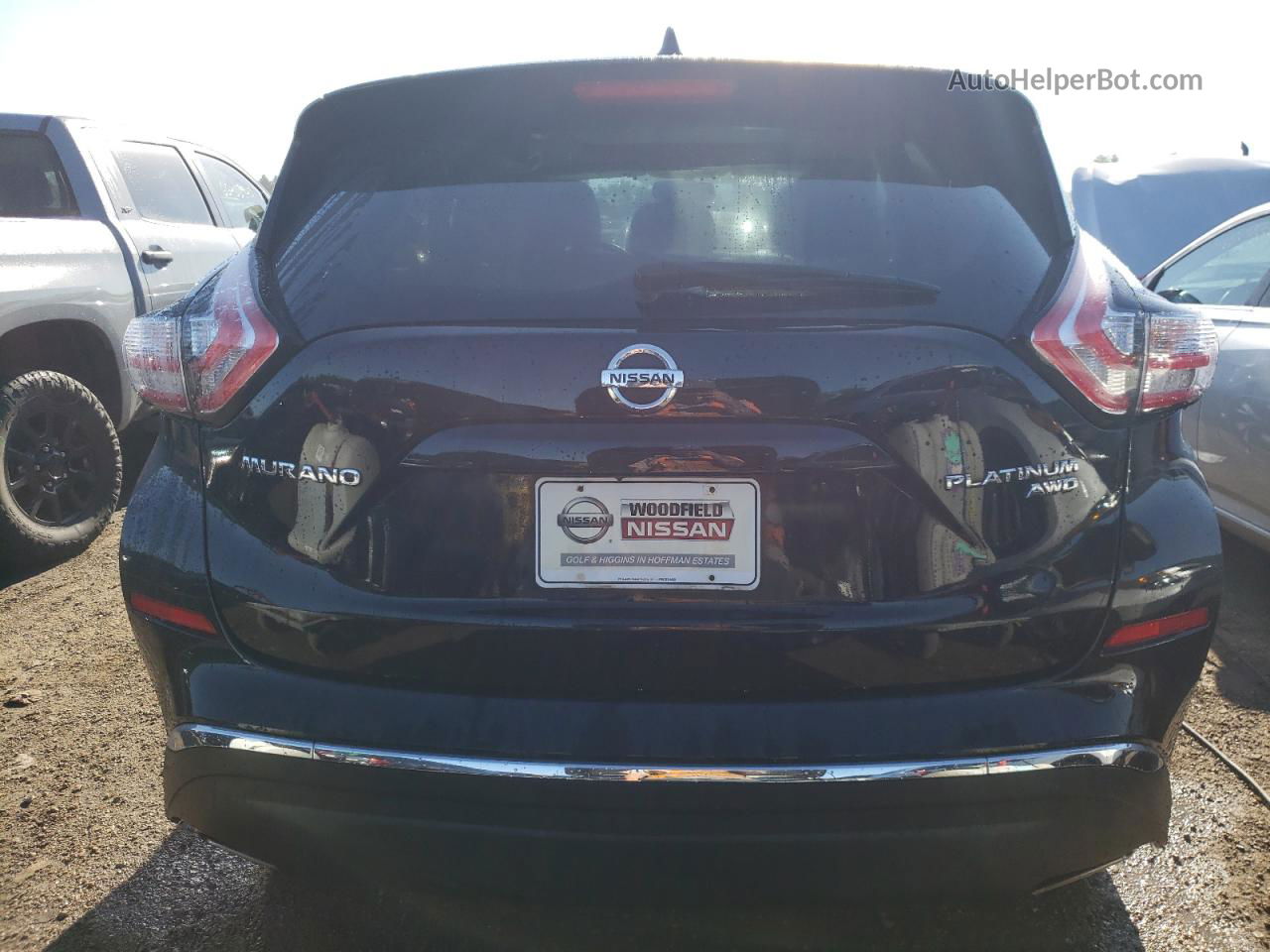 2018 Nissan Murano S Black vin: 5N1AZ2MH6JN191977