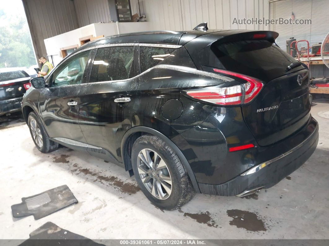 2017 Nissan Murano Sv Black vin: 5N1AZ2MH7HN114156