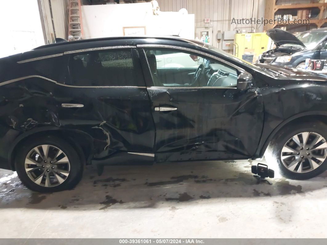 2017 Nissan Murano Sv Black vin: 5N1AZ2MH7HN114156