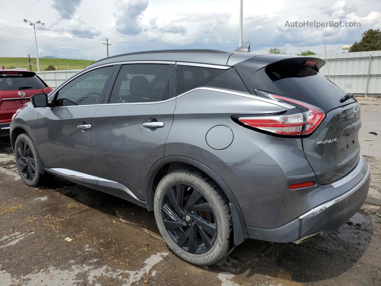 2017 Nissan Murano S Gray vin: 5N1AZ2MH7HN148601