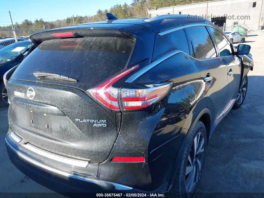 2017 Nissan Murano Platinum Black vin: 5N1AZ2MH7HN165074