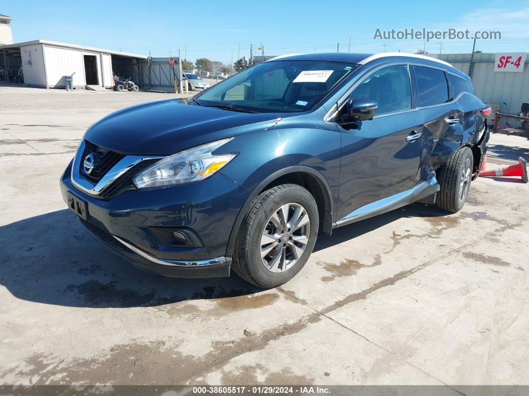 2017 Nissan Murano Sl Black vin: 5N1AZ2MH7HN172493