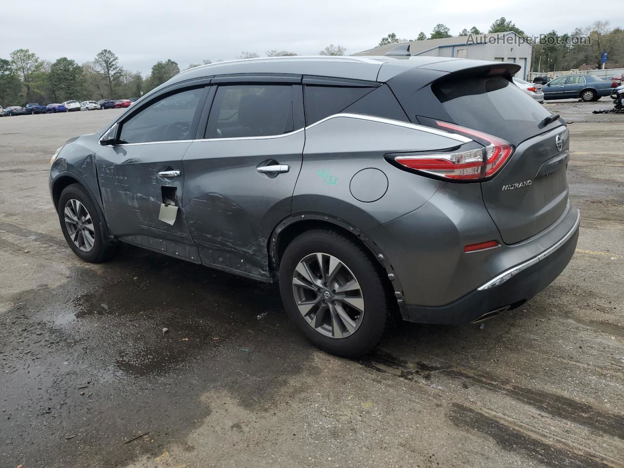 2017 Nissan Murano S Gray vin: 5N1AZ2MH7HN188824